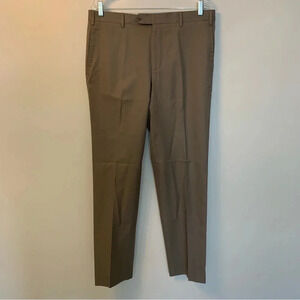 Zanella x  Loro Piana Tan Trousers Straight Leg Career 36